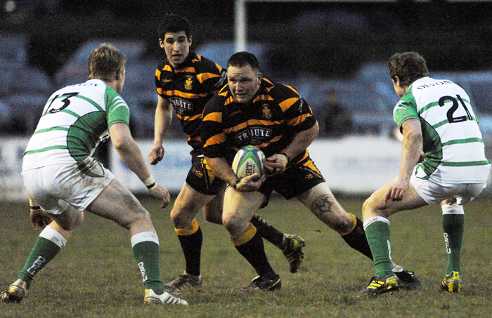 Darren Jaques on the charge